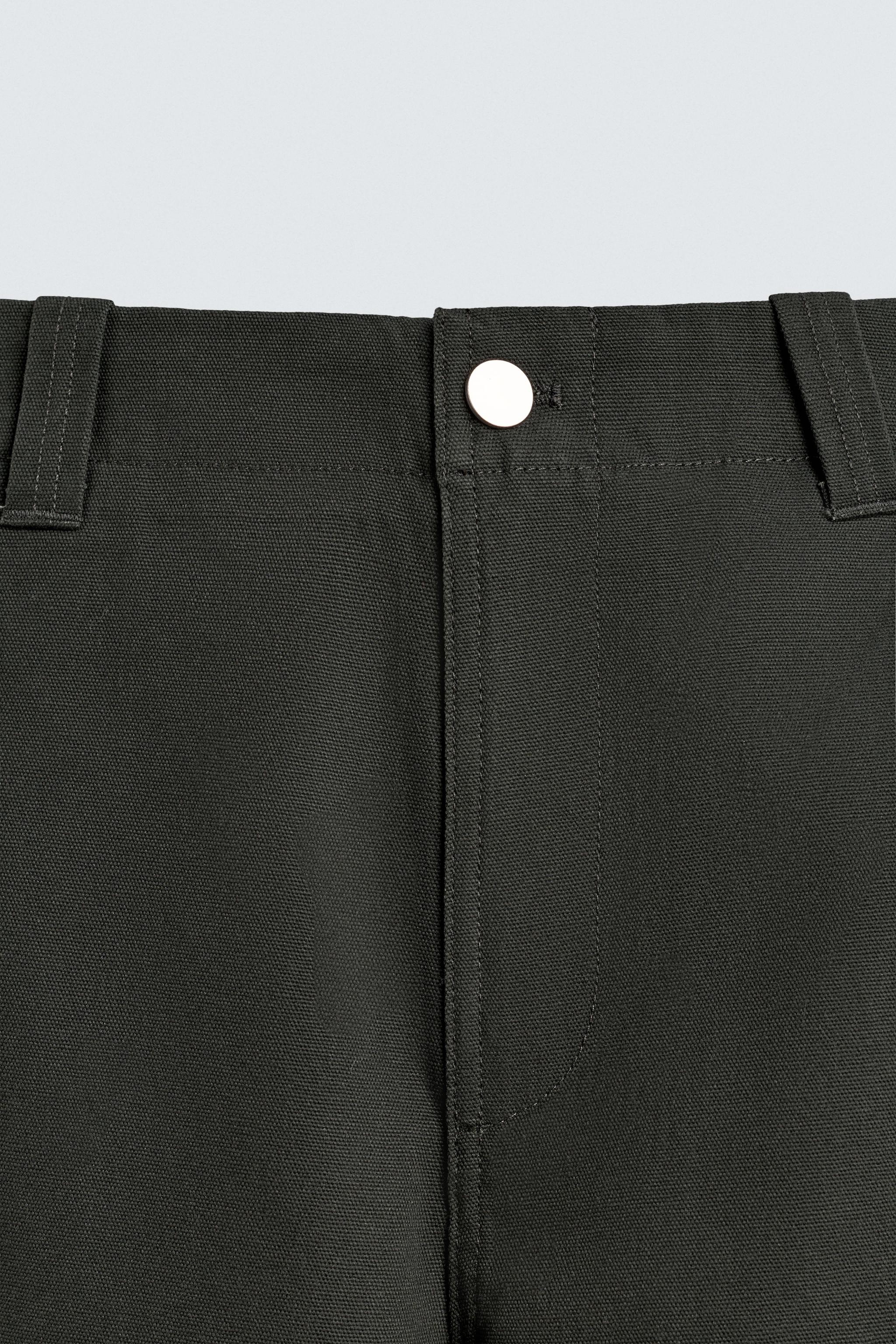 CANVAS TEXTURED PANTS